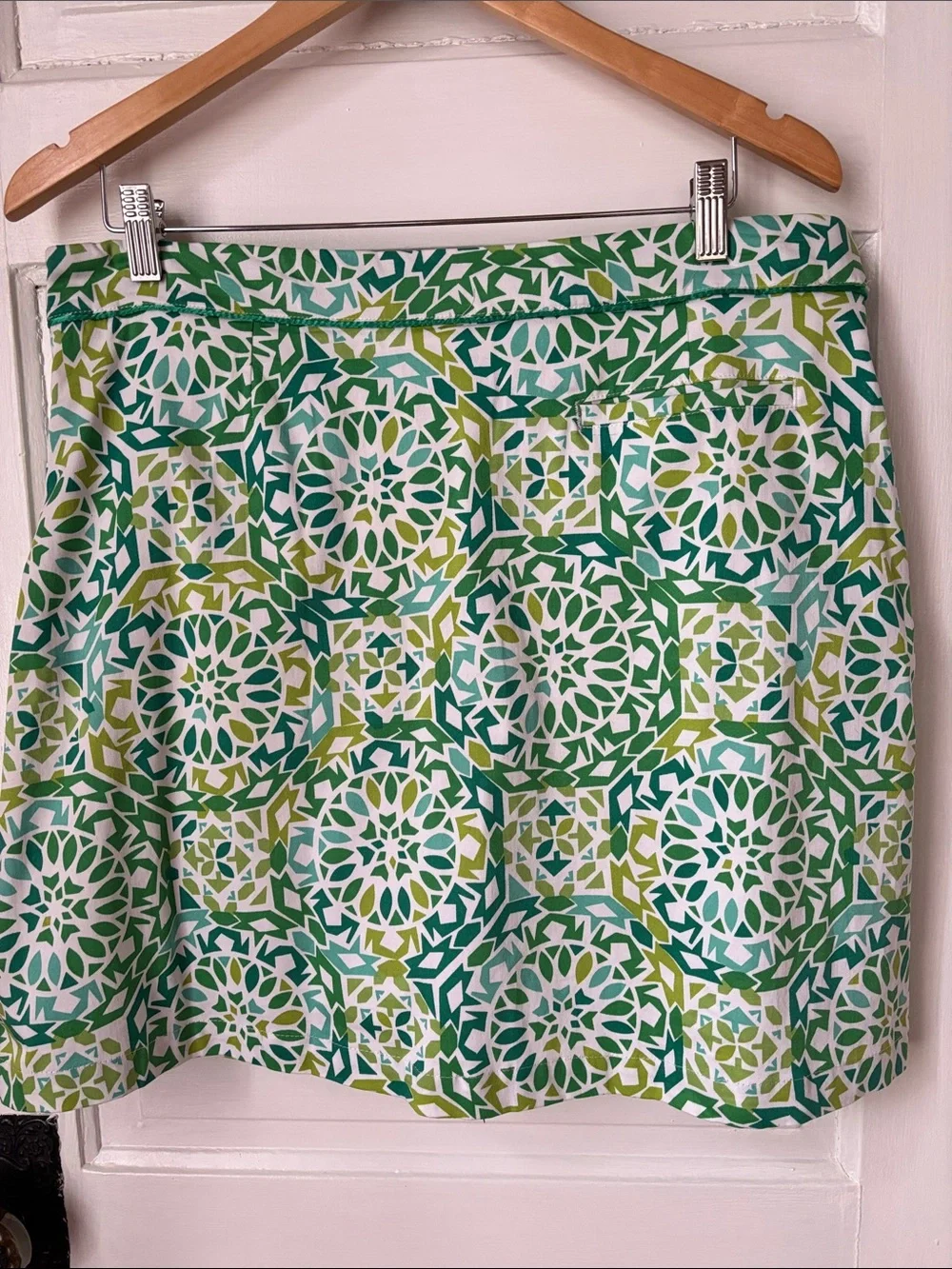 ALLYSON WHITMORE PRINTED  GOLF SKORT